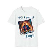 MAGA Hanukkah Let's talk about Trump Soft style T-Shirt