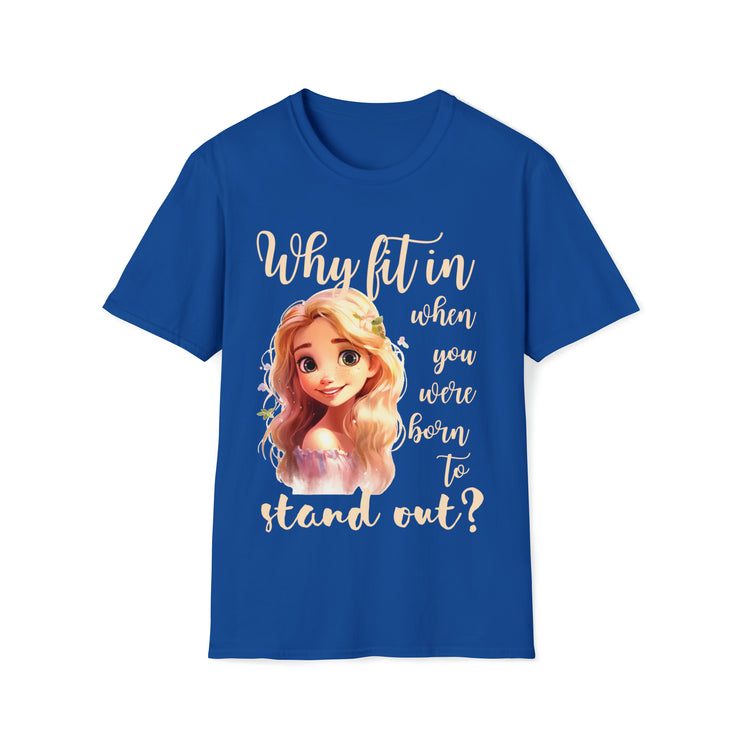 Why fit it when you were born to stand out? Unisex Softstyle T-Shirt