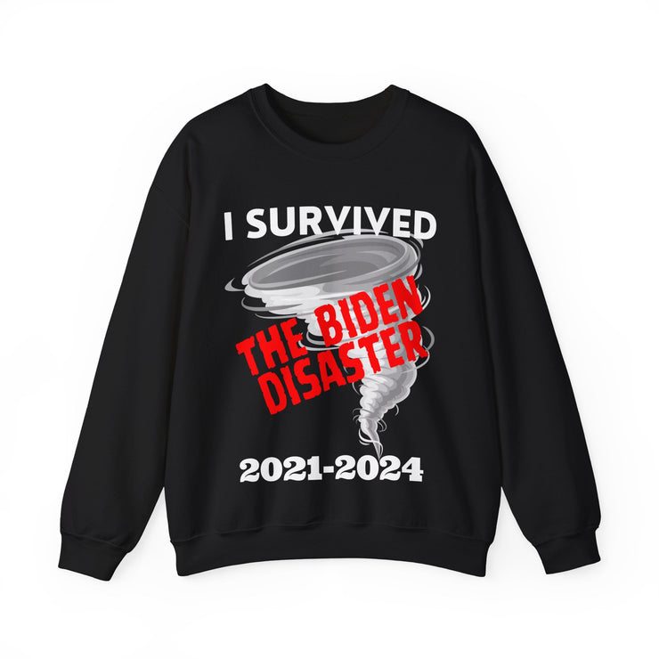 I survived the Biden Disaster 2021-2024 Blend™ Crewneck Sweatshirt Unisex
