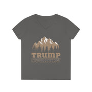 Trump Country Brown V-Neck T-Shirt