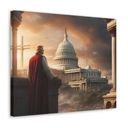 In God & Trump we trust Canvas Gallery Wraps