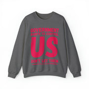 Government wants to control US Don't let them Heavy Blend™ Crewneck Sweatshirt Unisex