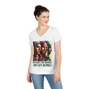 Why can't the world just get along middle east V-Neck T-Shirt