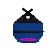 Stop peacocking Me purple/blue Backpack