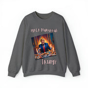 MAGA Hanukkah Let's talk about Trump Heavy Blend™ Crewneck Sweatshirt