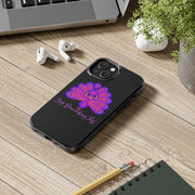 Stop Peacocking Me black/purple tough Phone Cases