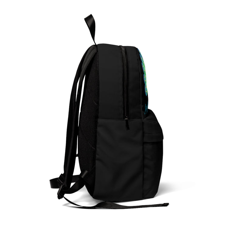 Stop Peacocking Me! Green black unisex Classic Backpack