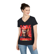 Dark Brandon V-neck Women's tee