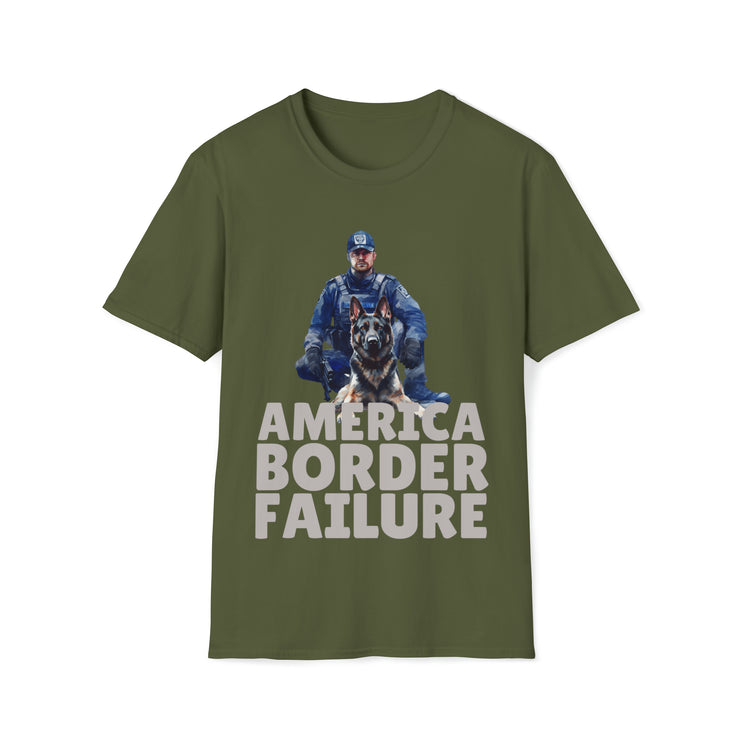 America Border Failure Unisex Soft style T-Shirt