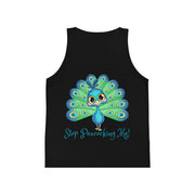 Stop Peacocking Me Kid's Jersey Tank Top