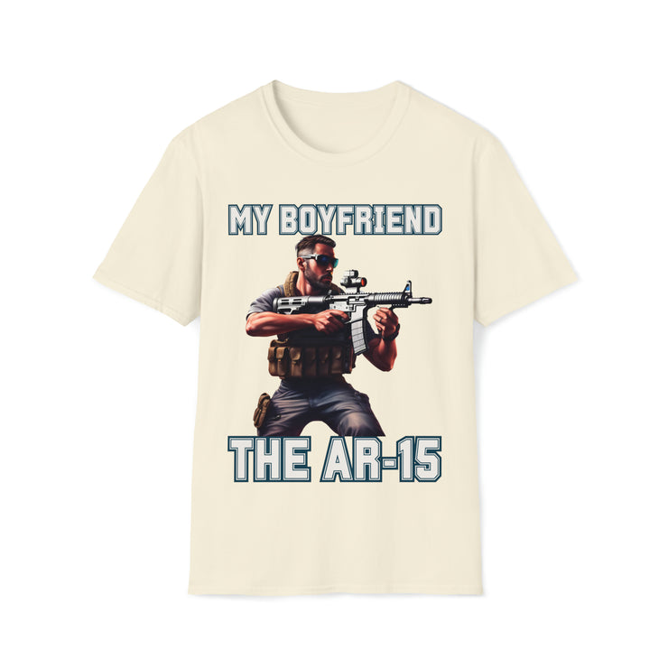 My boyfriend the AR15 Soft style T-Shirt