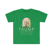 Trump Flower MAGA Shop Unisex Softstyle T-Shirt