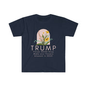 Trump Flower MAGA Shop Unisex Softstyle T-Shirt