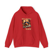 MAGA Holidays Let's talk about TrumpHeavy Blend™ Hooded Sweatshirt