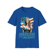 Americans before migrants Soft style T-Shirt