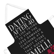 Dating after 40 Adult Apron (AOP)