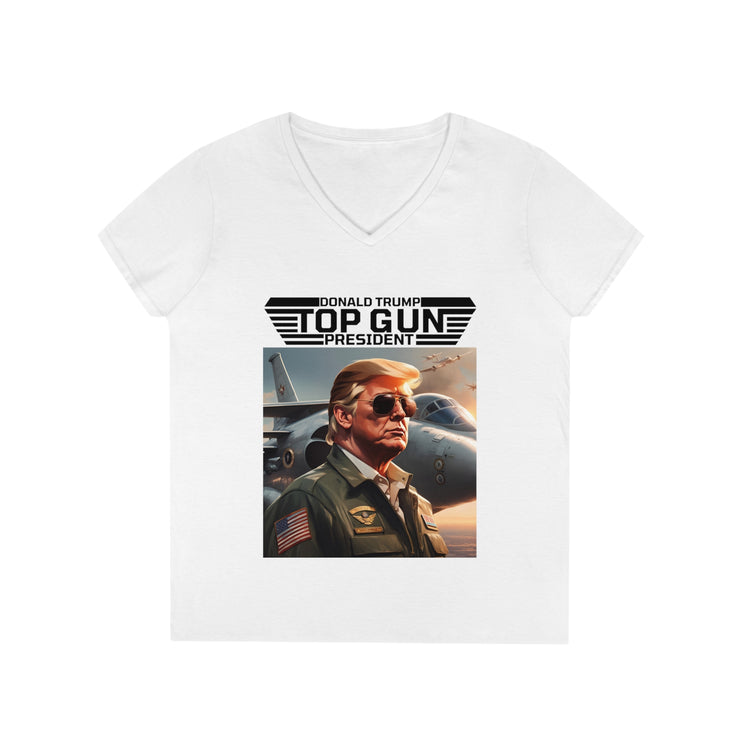 Top Gun President V-neck Women&