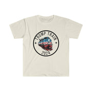 Trump train 2024 Unisex Softstyle T-Shirt