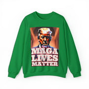 MAGA lives matter 3D Heavy Blend™ Crewneck Sweatshirt Unisex
