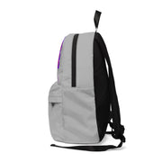 Stop Peacocking Me! purple grey unisex Classic Backpack