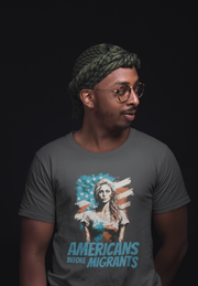 Americans before migrants Soft style T-Shirt