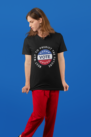 Best way to predict the future VOTE Unisex Heavy Cotton Tee