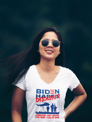 Biden Disaster V-Neck T-Shirt