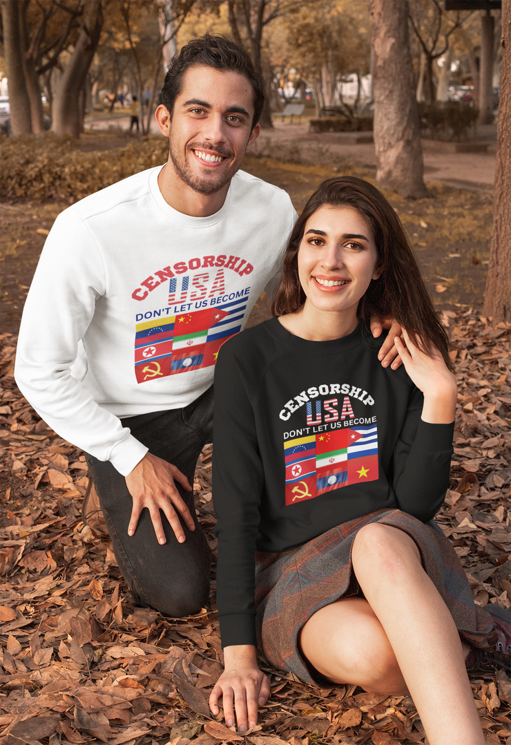 Censorship unisex Heavy Blend™ Crewneck Sweatshirt