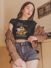 Chaos Coordinator with animals Champion Women's Heritage Cropped T-Shirt