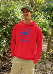 Clean the mess Vote DeSantis 2024 unisex Heavy Blend™ Hooded Sweatshirt