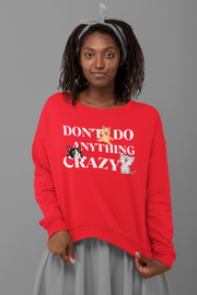 Don't do anything crazy cats Unisex Heavy Blend™ Hooded Sweatshirt