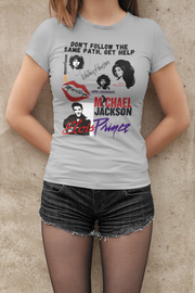 Don't follow the same path, get help (addiction awareness) women's Favorite Tee