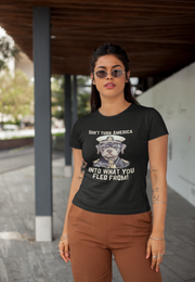 Don't turn America into what you fled from! Women's Favorite Tee