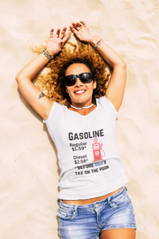 Gasoline before Biden Harris Women's Favorite Tee