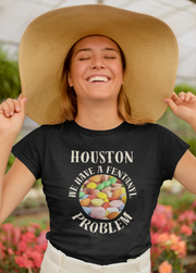 Houston we have a fentanyl problem women's Favorite Tee black and crème