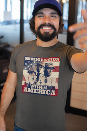 Immigration War within America Soft style T-Shirt