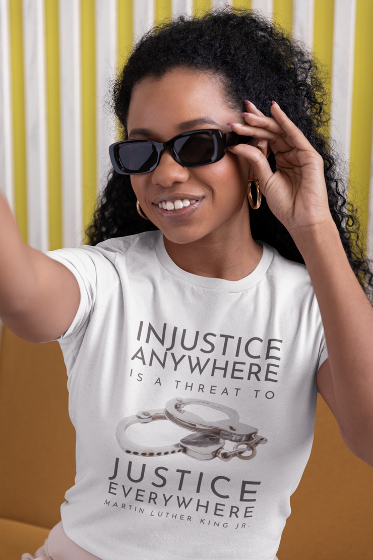 Injustice anywhere is a threat to justice everywhere MLK Women&