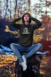 The Magadonian fighting the deranged lunatics Heavy Blend™ Hooded Sweatshirt