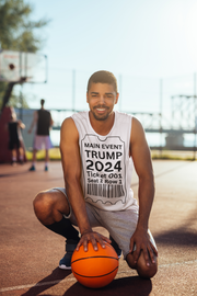 Main Event Trump 2024 basketball Jersey (AOP)