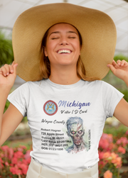 Registered Michigan Dead Voter ID Women's Favorite Tee