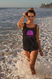 Stop Peacocking Me! purple Unisex Jersey Tank