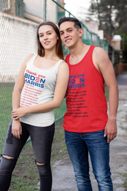 Thank you Biden Harris unisex Jersey Tank