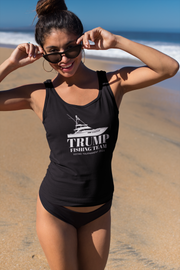 Trump Fishing Team Voting Tournament 2024 women's Ideal Racerback Tank