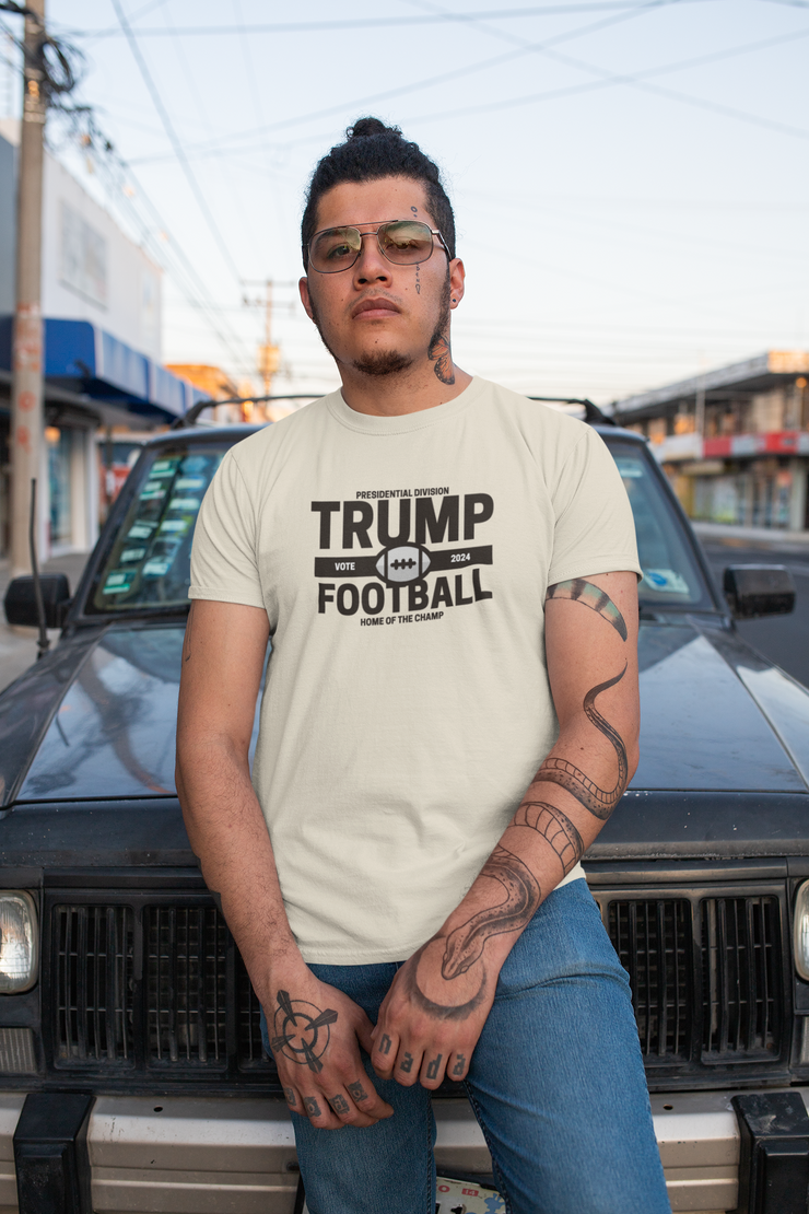 Trump Football Presidential division Unisex Softstyle T-Shirt