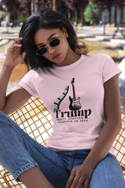 Trump Music Station Playing in 2024 Women's Favorite Tee