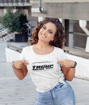 Trump Racing Team Exposing Corruption Unisex Softstyle T-Shirt