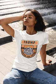 Trump Fishing and Voting 2024 Unisex Softstyle T-Shirt