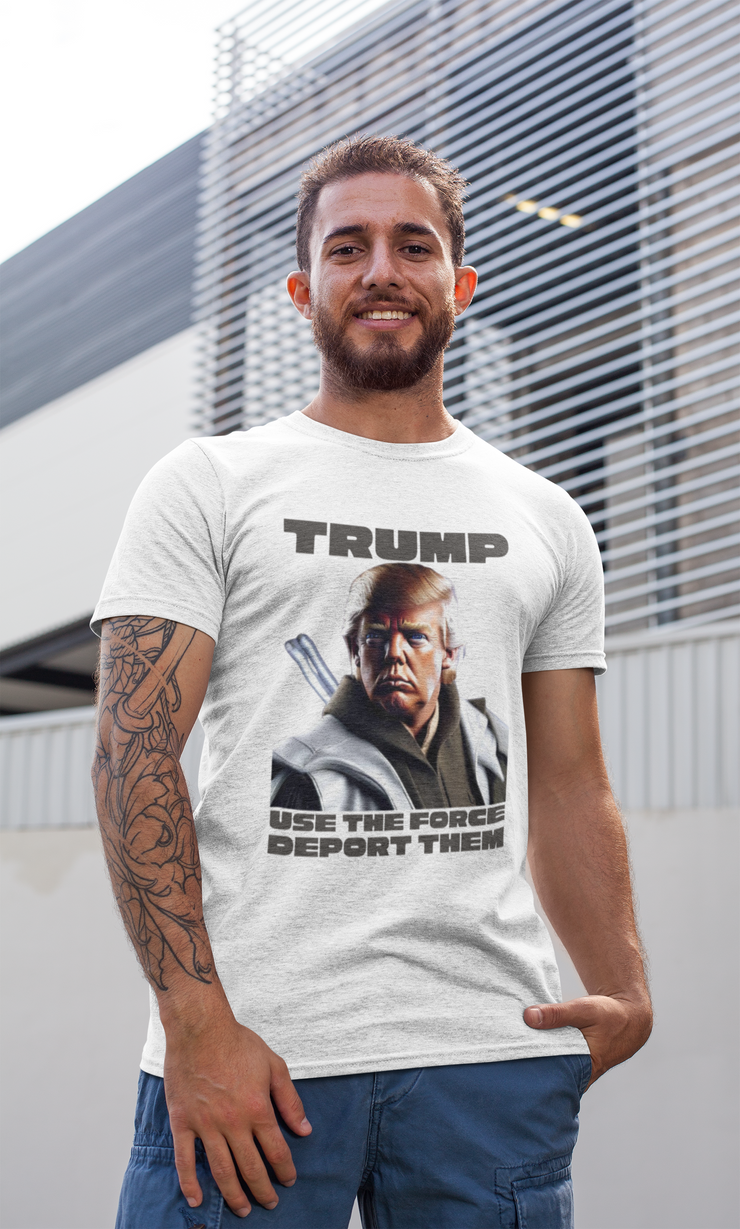 Trump use the force deport them Soft style T-Shirt