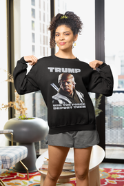 Trump use the force deport them  Unisex Heavy Blend™ Crewneck Sweatshirt