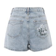 Women's High Waist Fashion Denim Shorts